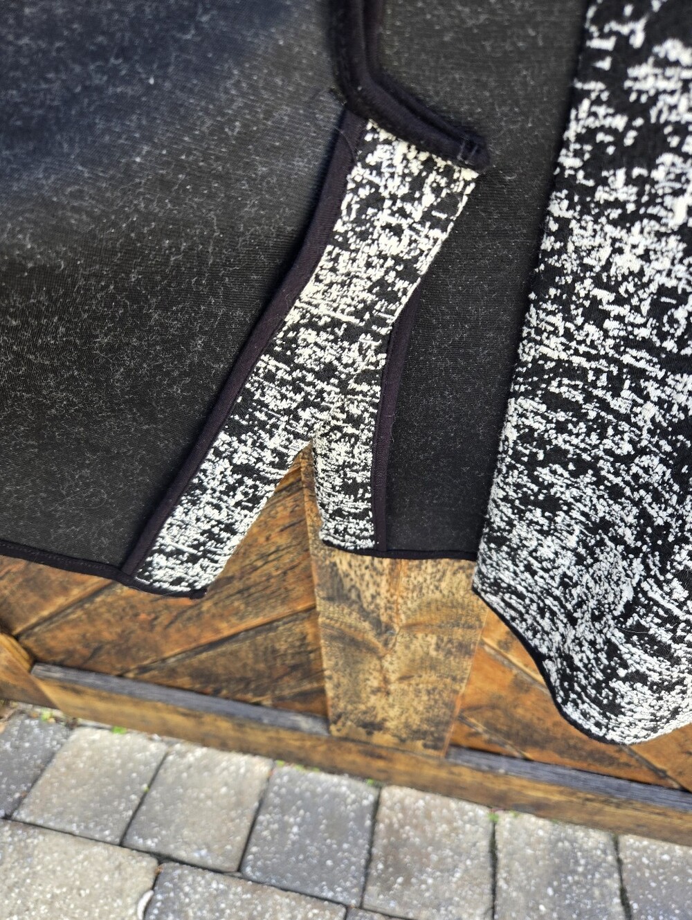 Anthropologie Philosophy Black And White Cardigan - Picture 4 of 6